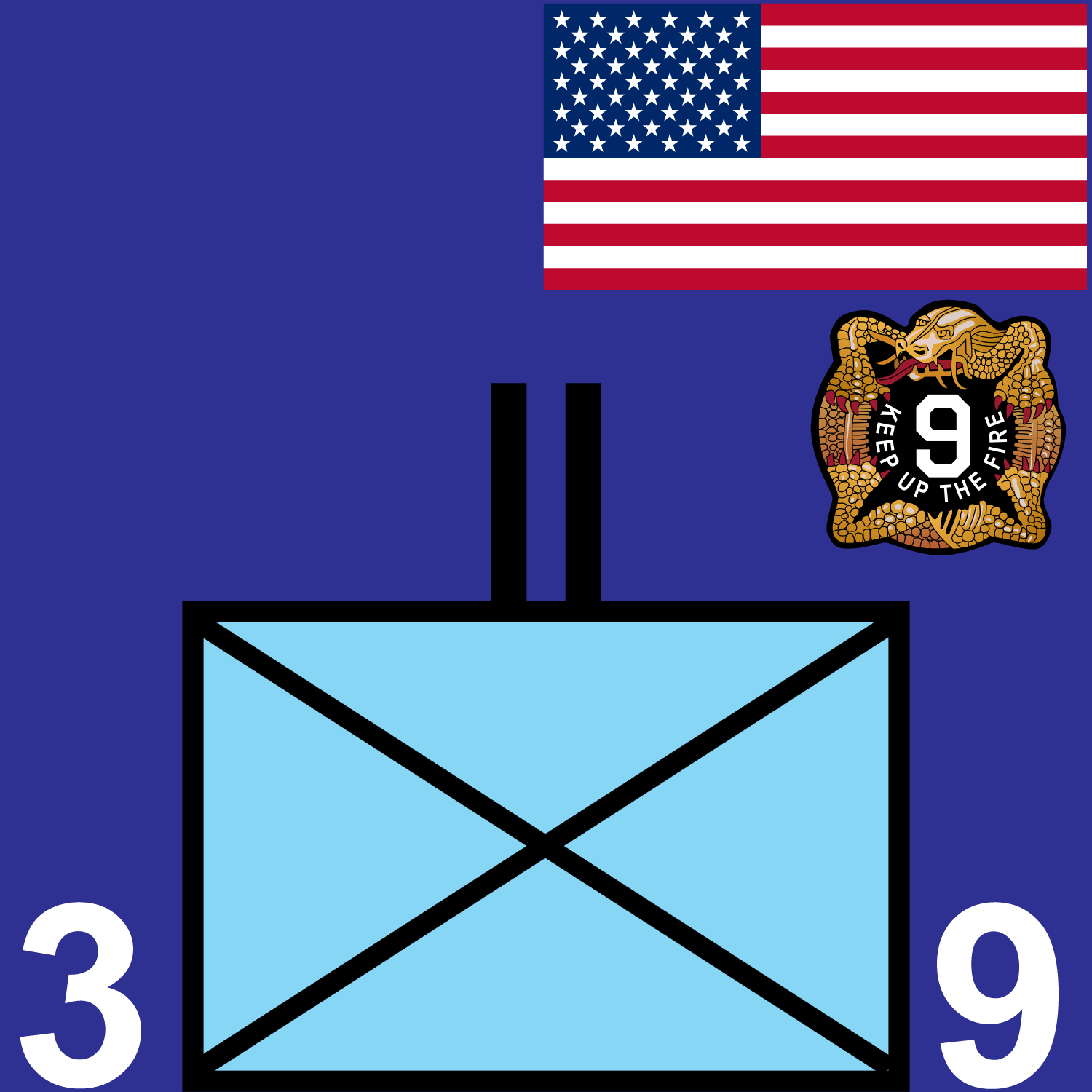 3d Battalion, 9th Infantry Regiment icon